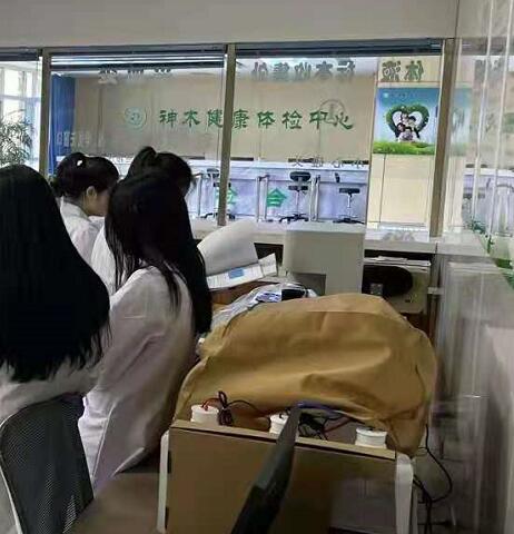 全自动阴道分泌物蜜桃视频在线观看免费器厂家走进神木市体检中心