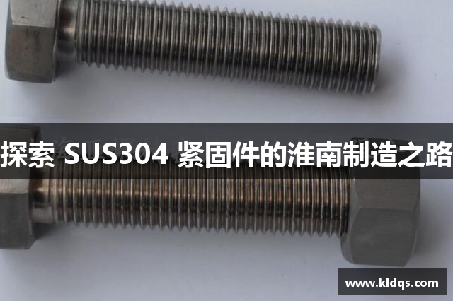 探索 SUS304 紧固件的淮南制造之路